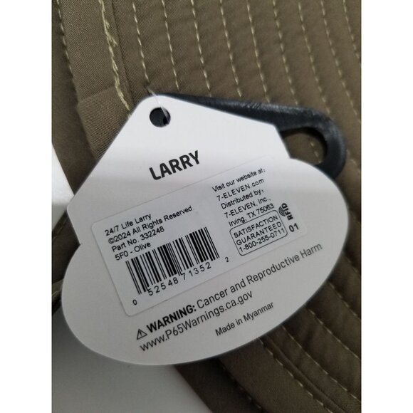 24/7 Life Outdoor Breathable Larry Bucket Hat In Olive Green - Size‎ OS - Picture 6 of 9